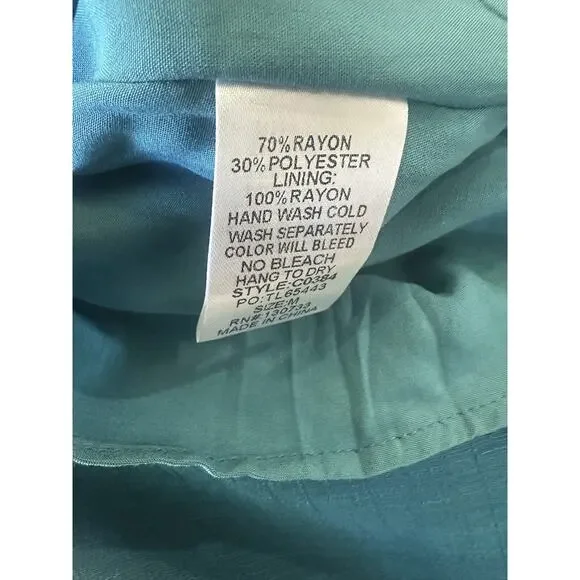 NWT Umgee Floral Embroidered Bell Sleeve Mini Dress Blue Boho Festival Medium - Picture 8 of 16